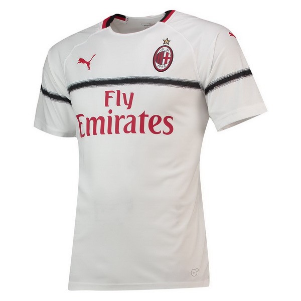 Tailandia Camiseta AC Milan 2ª 2018-2019 Blanco